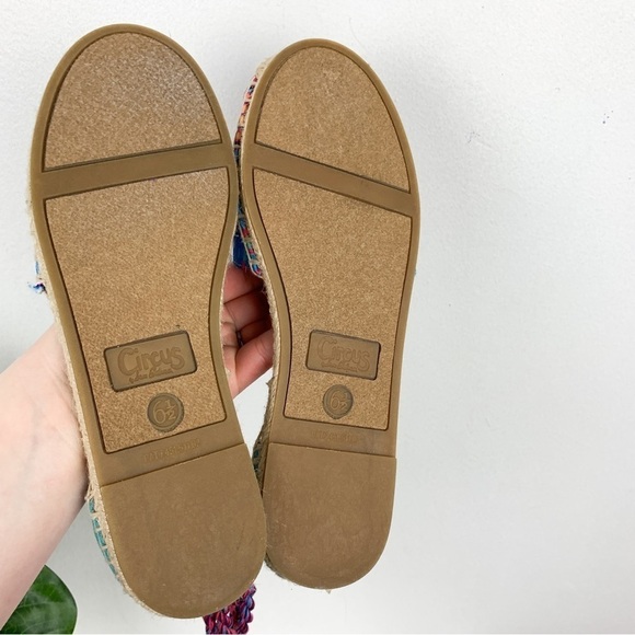 Circus by Sam Edelman Lenora Tropical Espadrilles Sz 6 1/2 - Picture 8 of 10